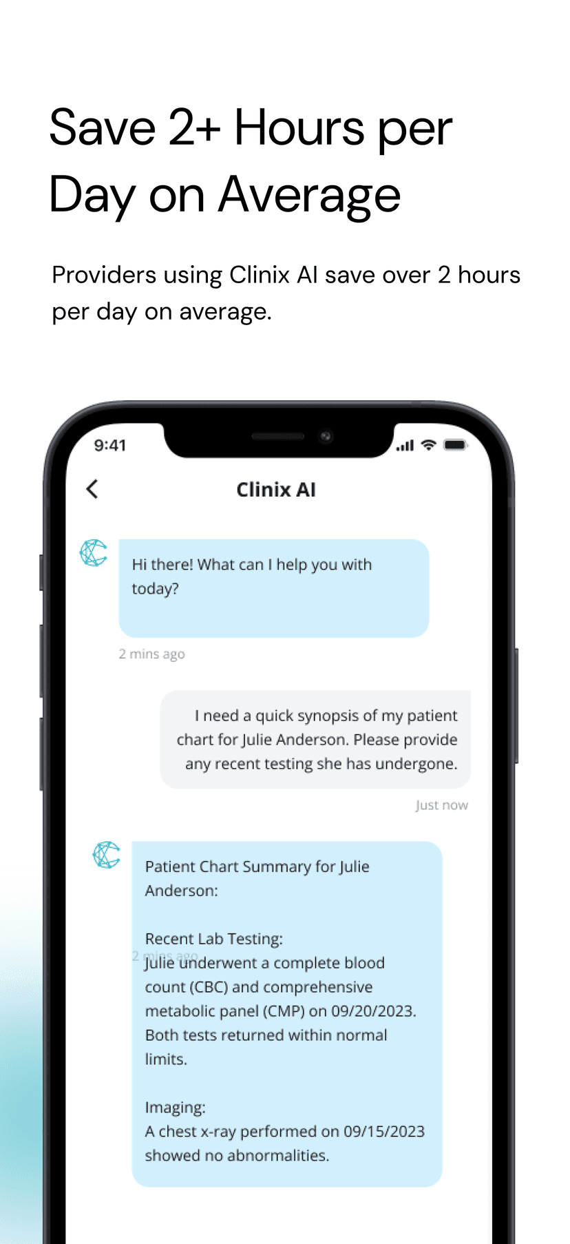 Clinix AI SOAP Notes Generation Interface
